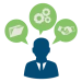 CA Articleship internship training icon, 3 years duration