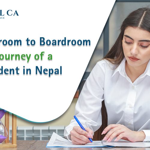 The journey of CA student in Nepal