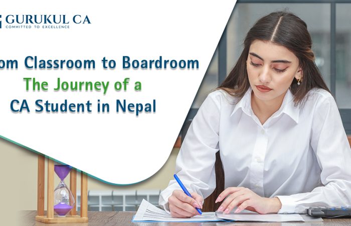 The journey of CA student in Nepal